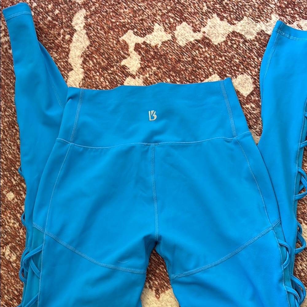 Blue Kids Leggings